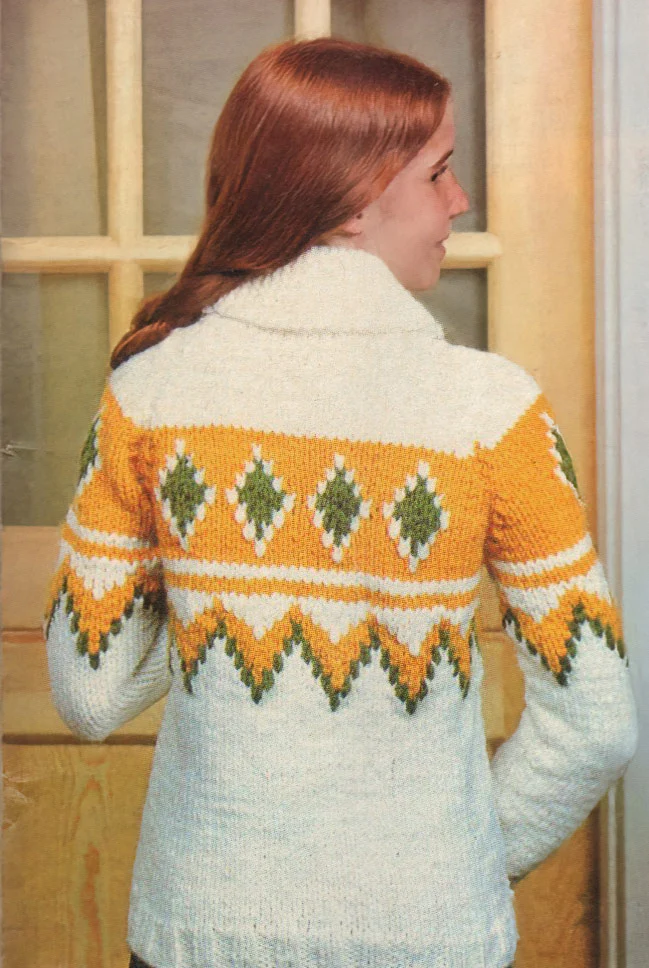 Boys' or Girls' Saranac Cardigan Pattern - Image 3
