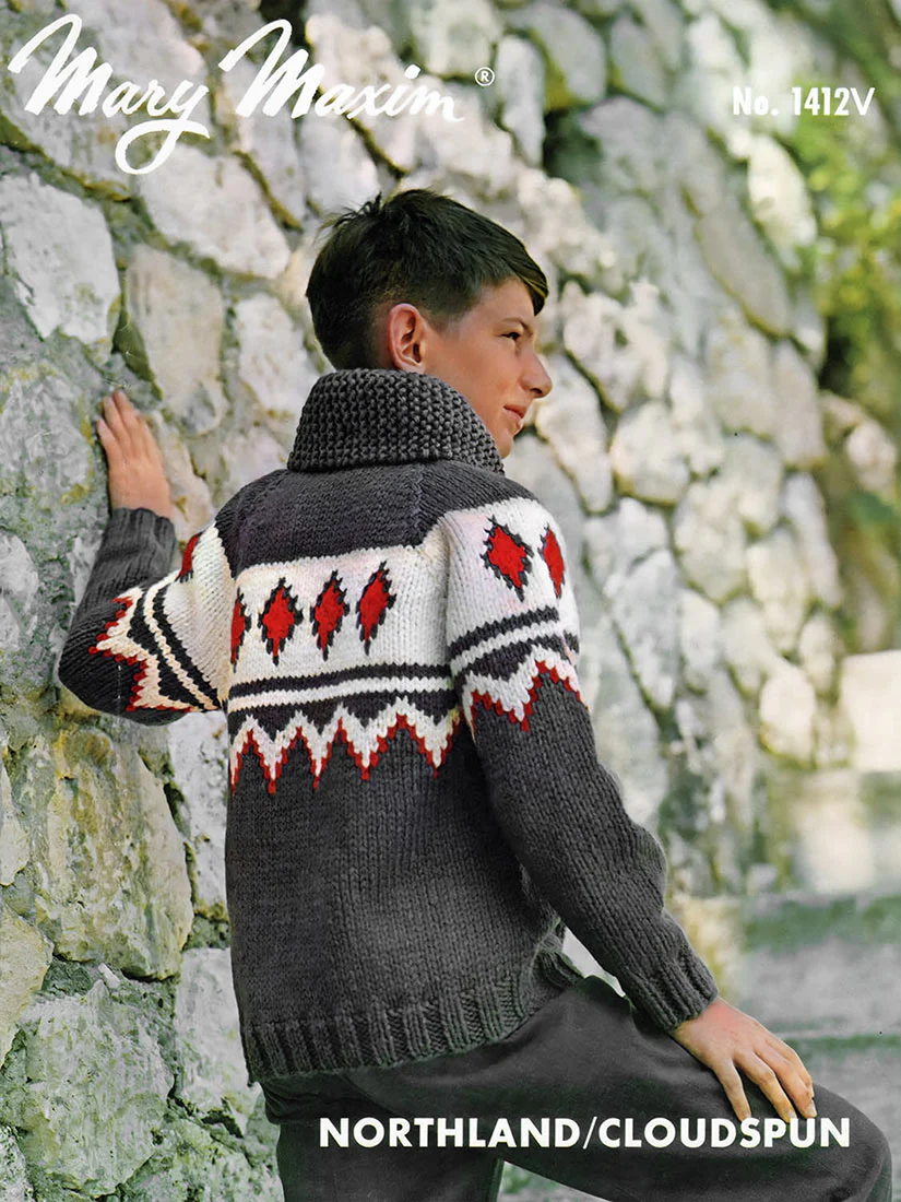 Boys' or Girls' Saranac Cardigan Pattern - Image 4