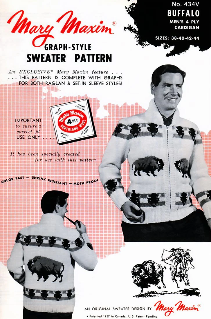Buffalo Cardigan Pattern - Image 2