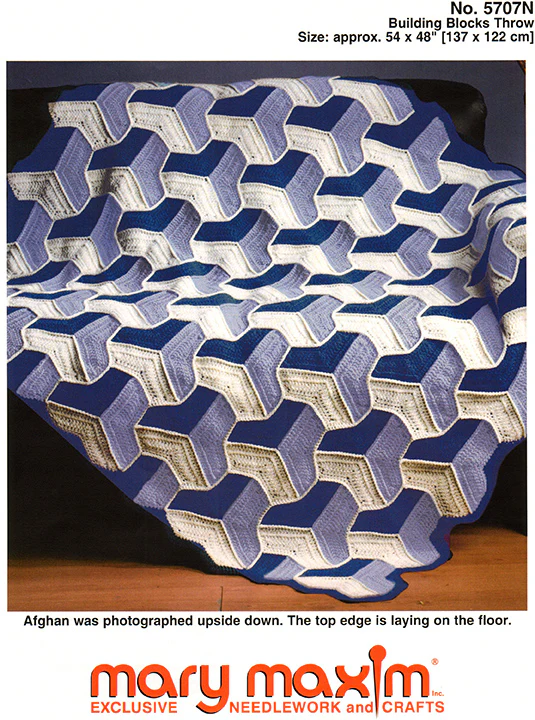 Building Blocks Throw Pattern - Image 2