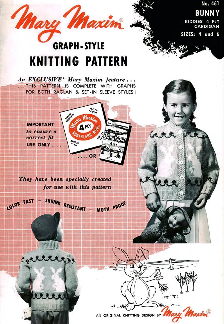 Bunny Cardigan Pattern - Image 3