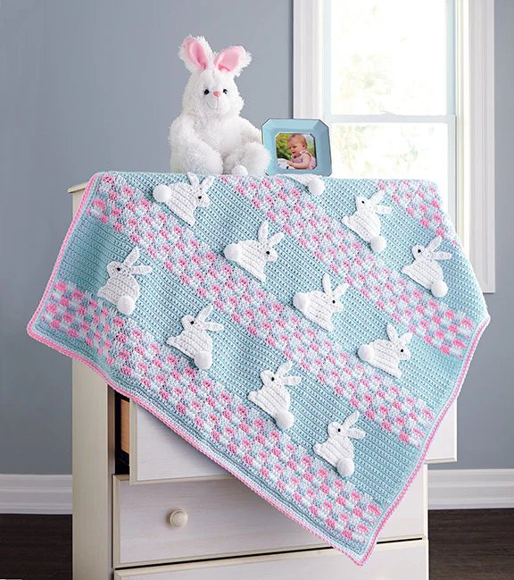 Bunny Trails Blanket - Image 2