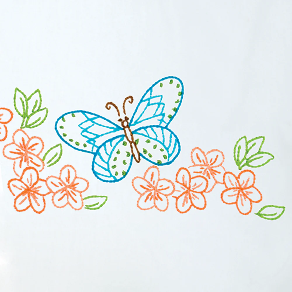 Butterflies & Flowers Pillowcases - Image 2