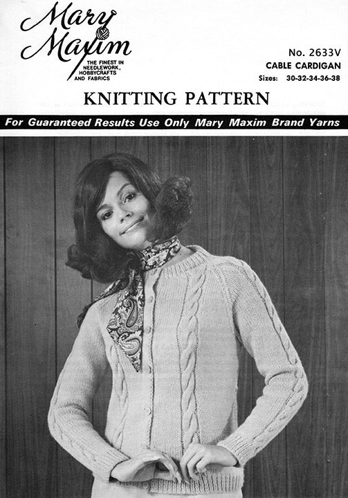Cable Cardigan Pattern - Image 2