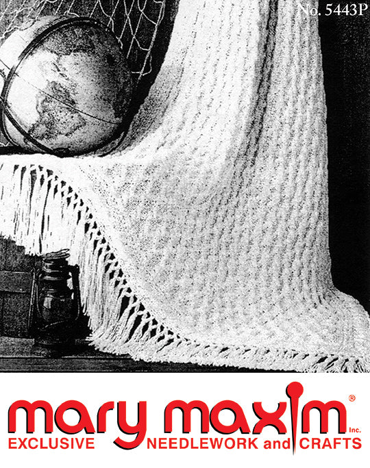 Cabled Afghan Pattern