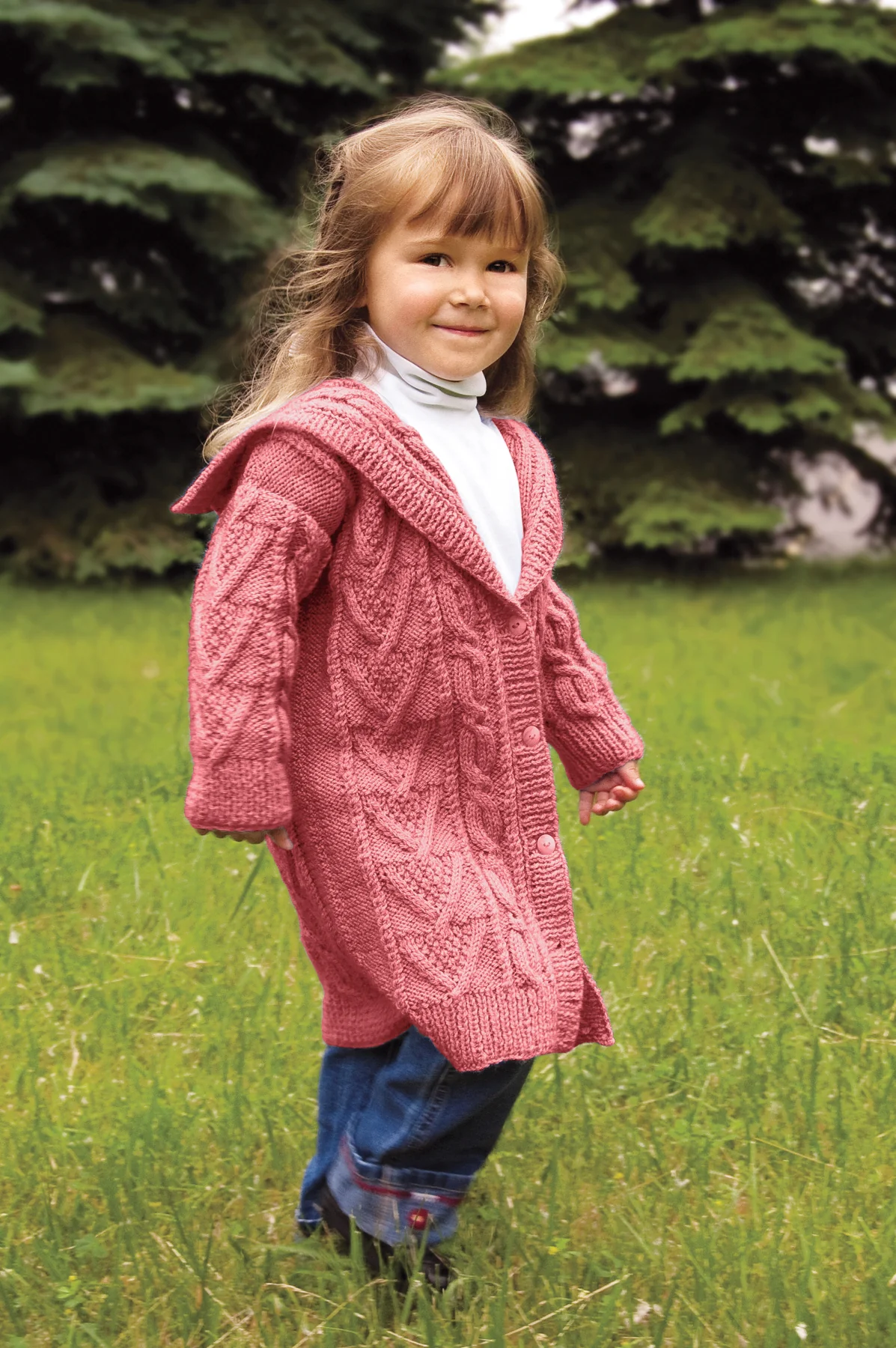 Cabled Cardigan - Image 3