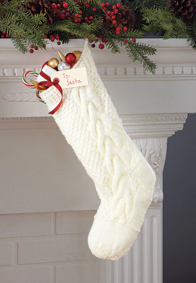 Cabled Stockings Pattern