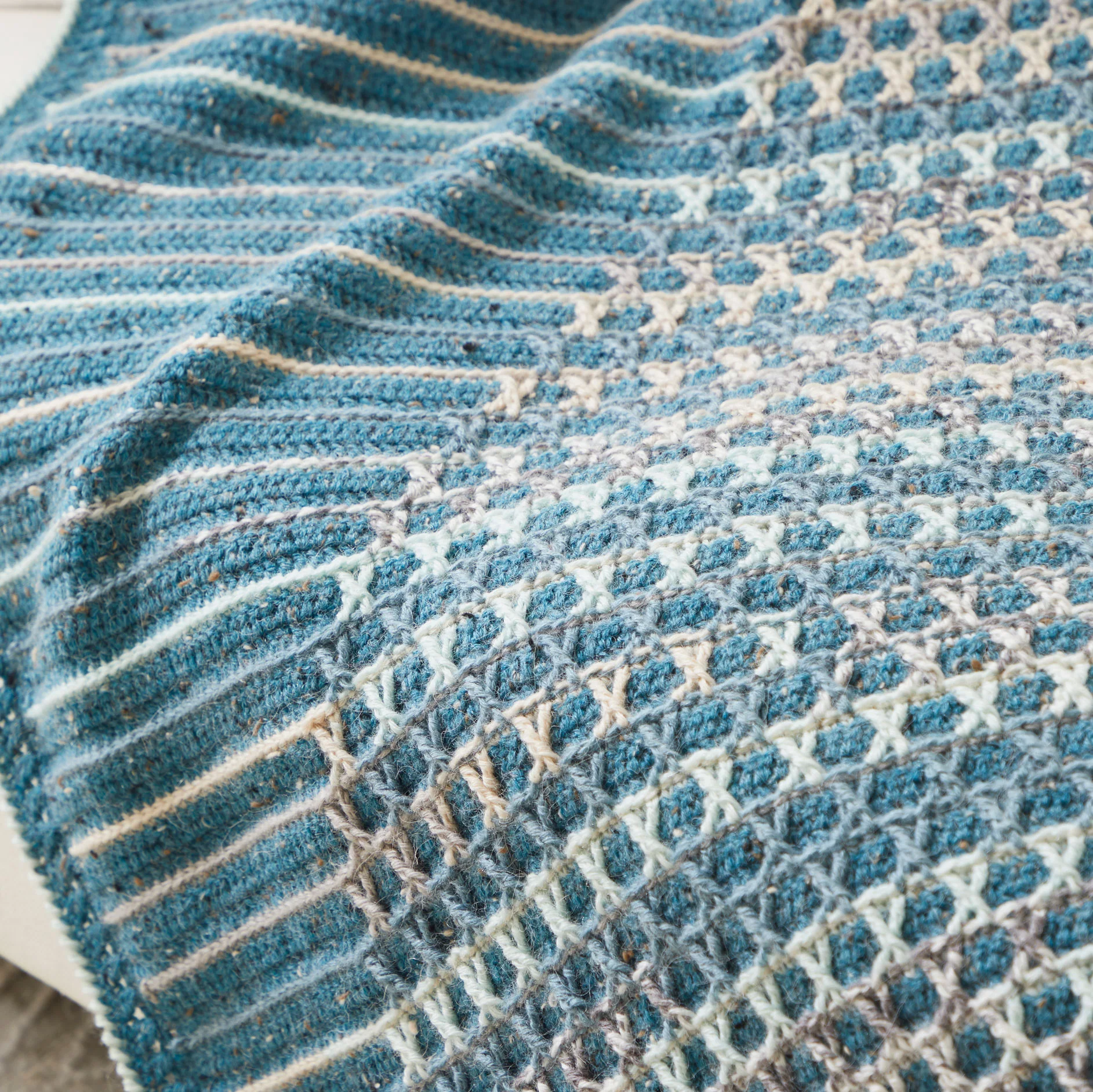 Caned Stitches Throw - Image 2