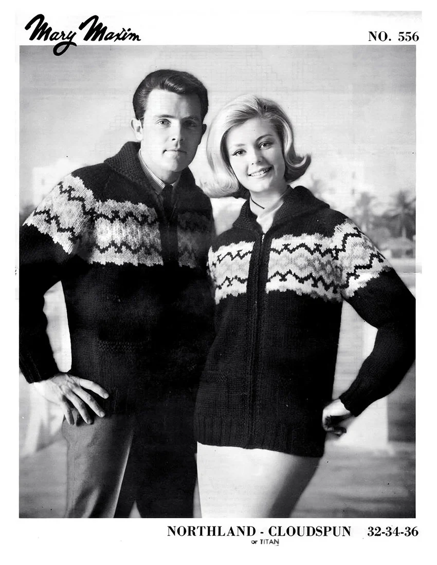 Ladies' and Men's New Fashion Cardigan Pattern - Image 2