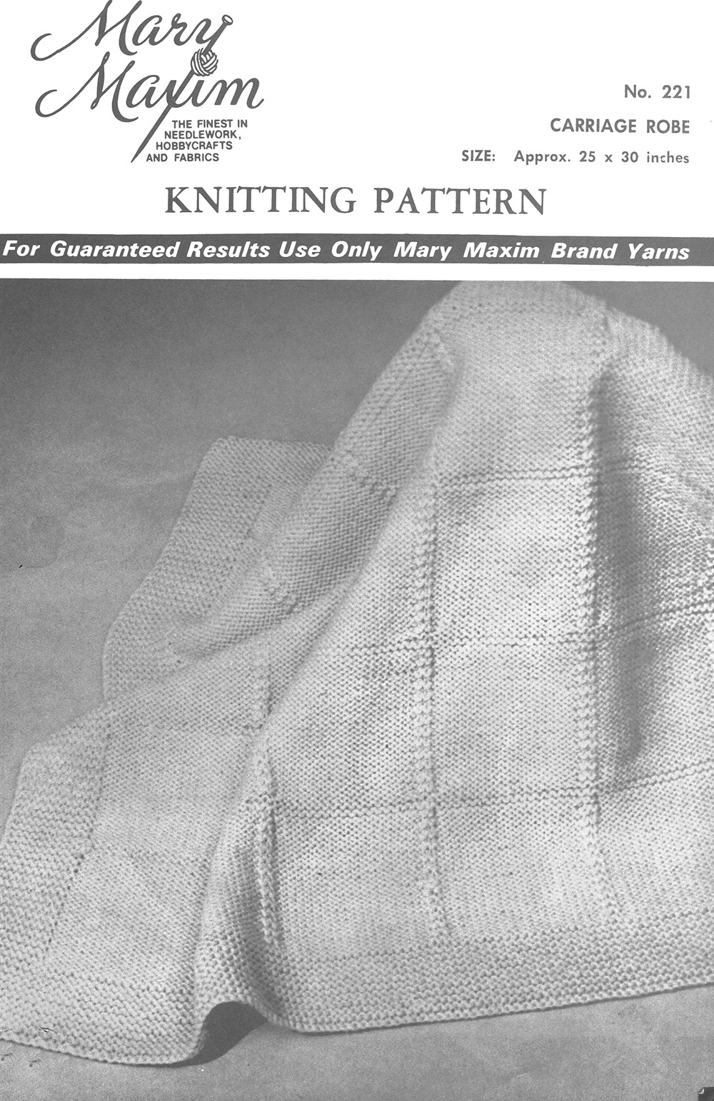Carriage Robe Pattern - Image 2