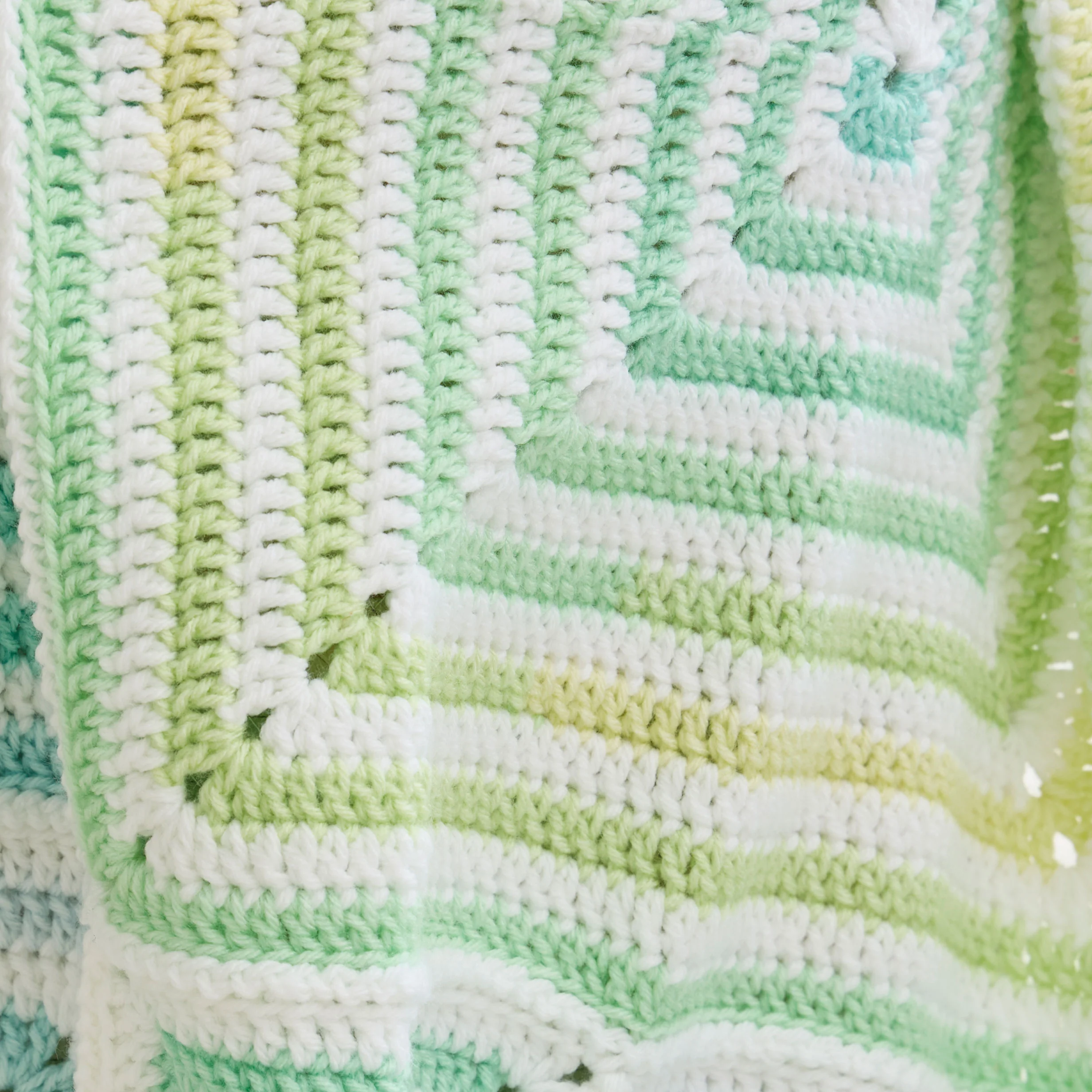 Cattywampus Squares Baby Blanket - Image 5