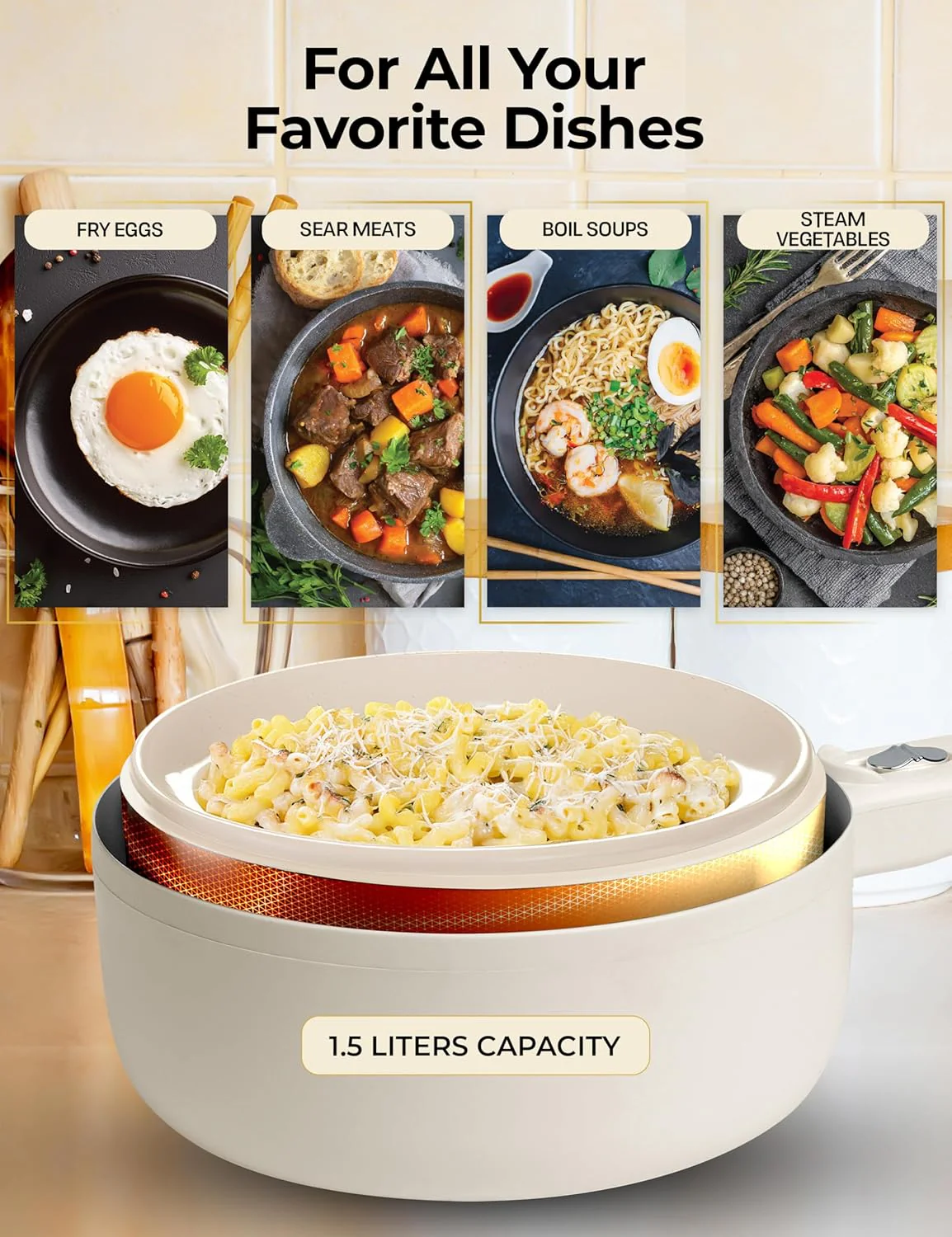 Ceramex Electric Skillet - Image 3