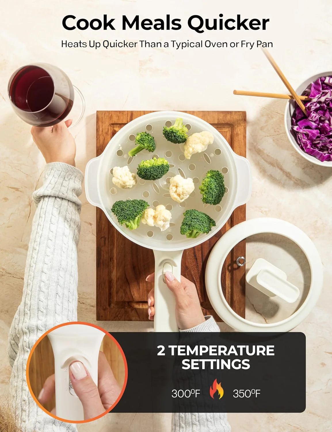 Ceramex Electric Skillet - Image 4