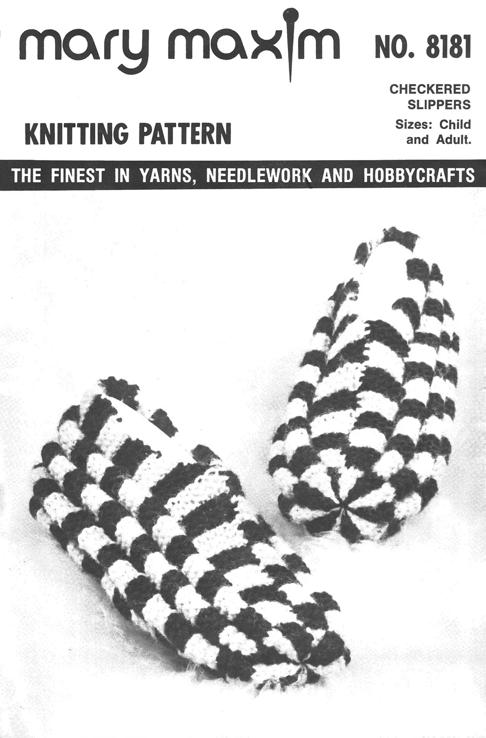 Checkered Slippers Pattern - Image 4