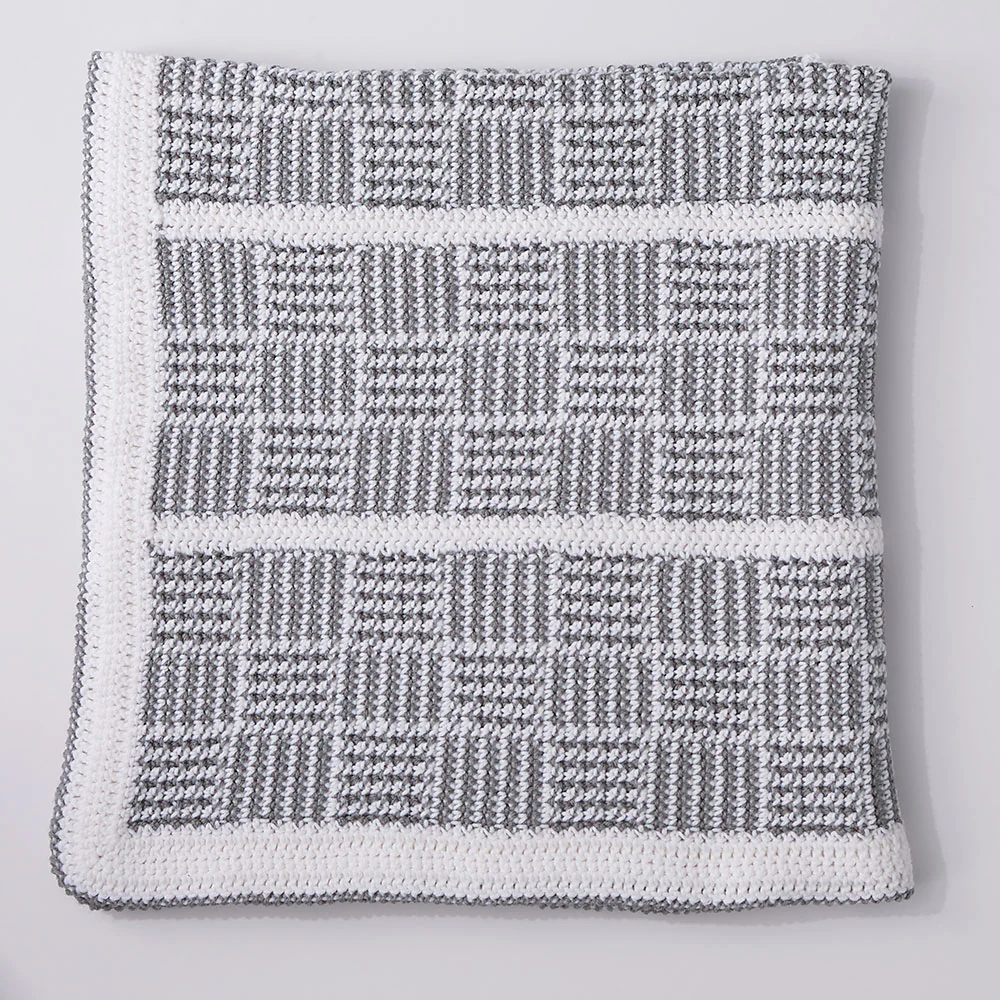 Chequered Plaid Afghan - Image 3