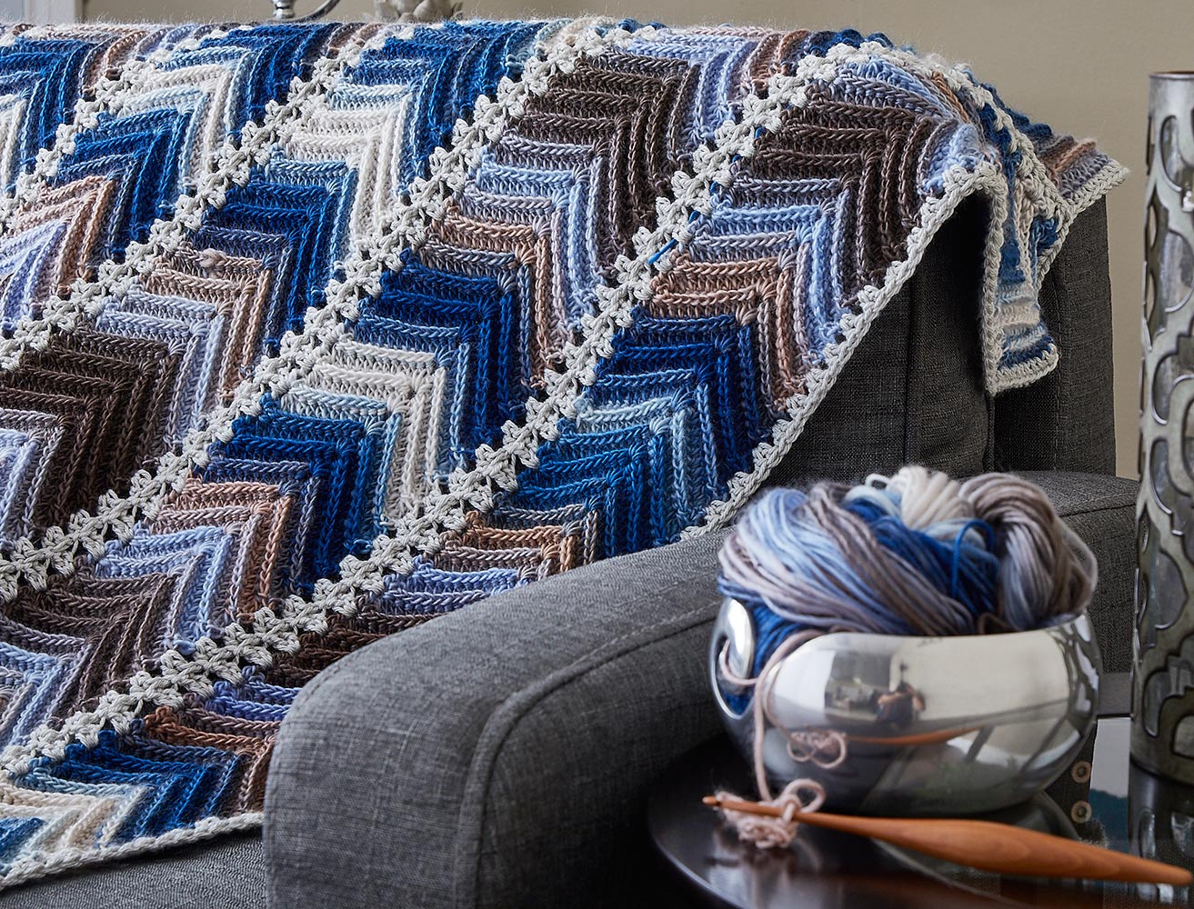 Chevron Panels Throw - Image 2