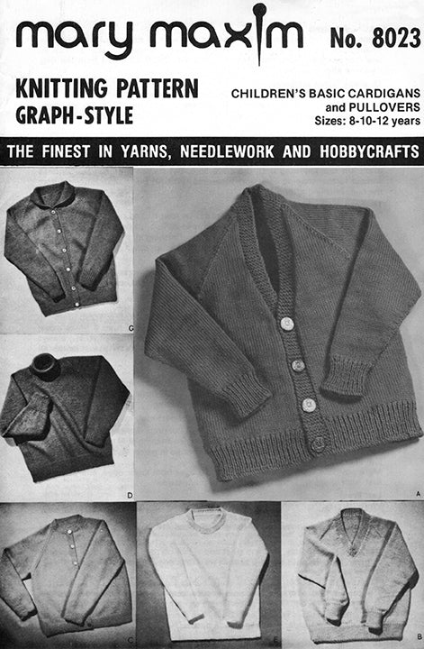 Children's Basic Cardigans and Pullovers Pattern - Image 4