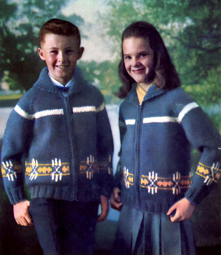 Children's Cardigan Pattern - Image 2