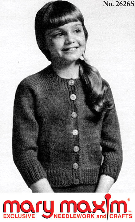 Charming Miss Children's Cardigan Pattern - Image 2