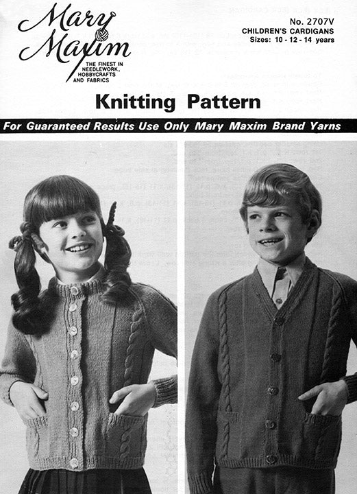 Children's (10-14) Cardigans Pattern - Image 2