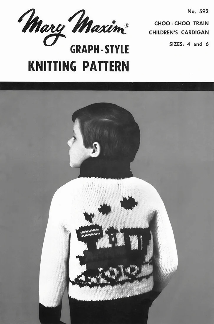 Children's Choo - Choo Train Cardigan Pattern - Image 2