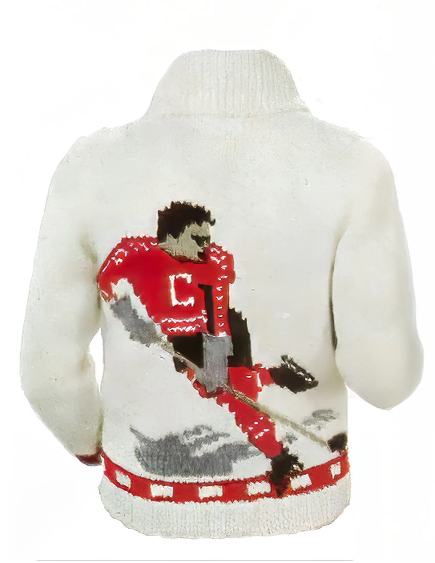 Children's Hockey Cardigan Pattern - Image 3