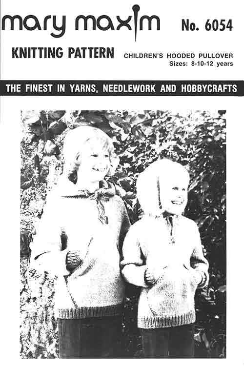 Children's Hooded Pullover Pattern - Image 3