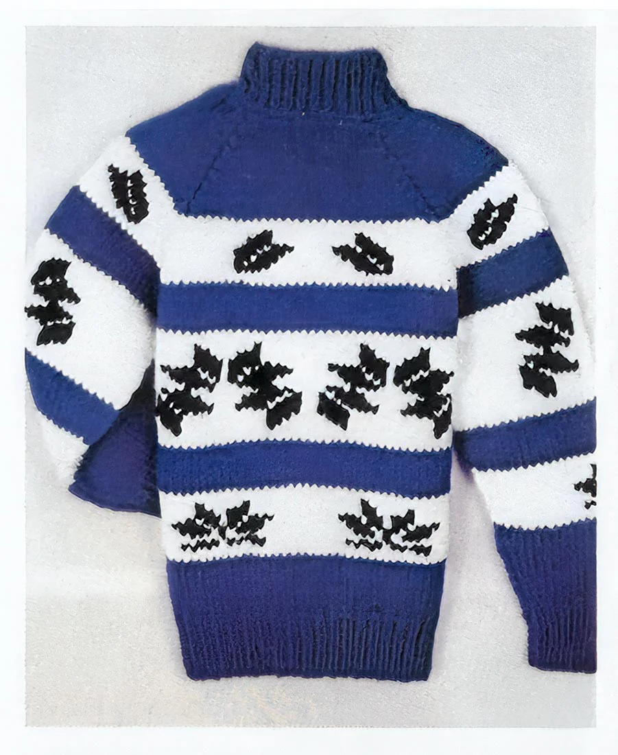 Children's Indian Cardigan & Toque Pattern - Image 2