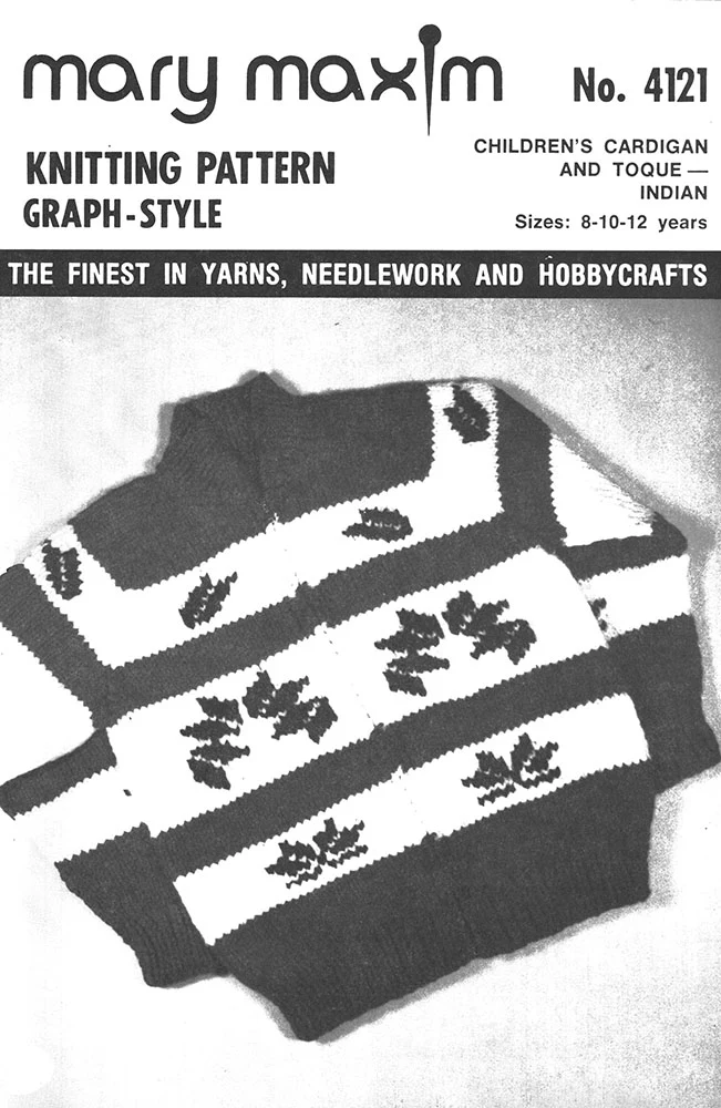 Children's Indian Cardigan & Toque Pattern - Image 4