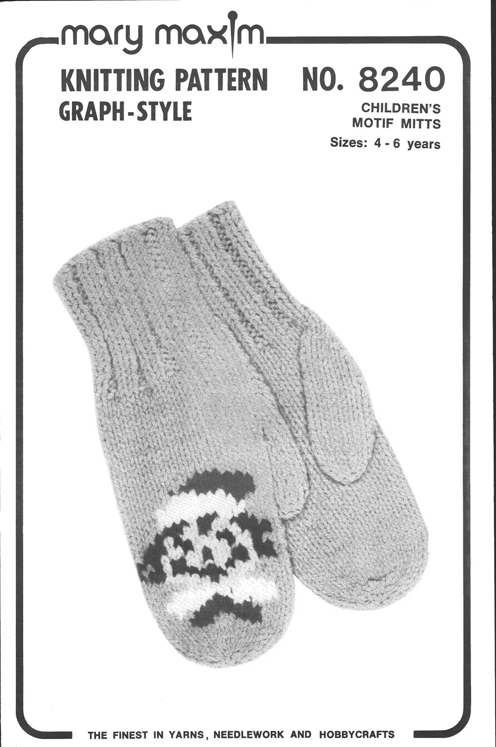 Children's Ragg Doll Mitts Pattern - Image 2