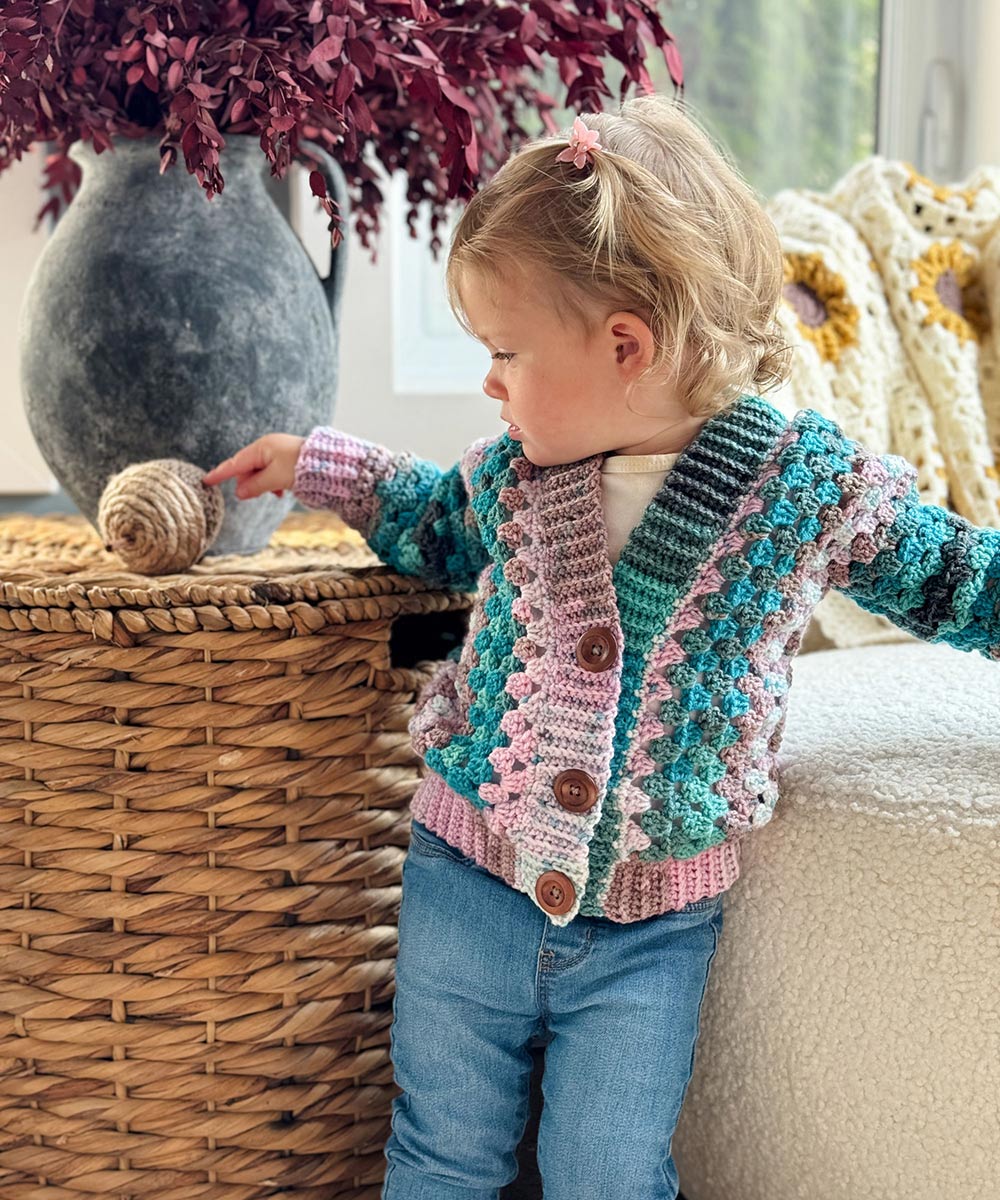 Children's Cascade Cardigan - Image 2
