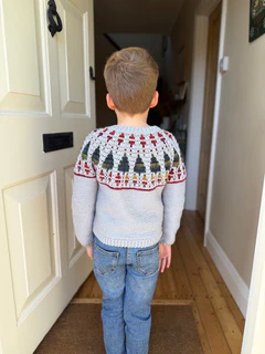 Children's Twinkling Trees Sweater - Image 3