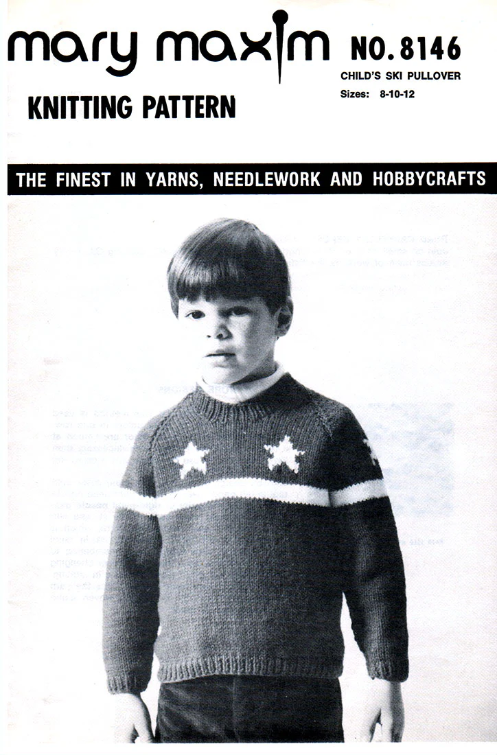 Child's Ski Pullover Pattern - Image 2