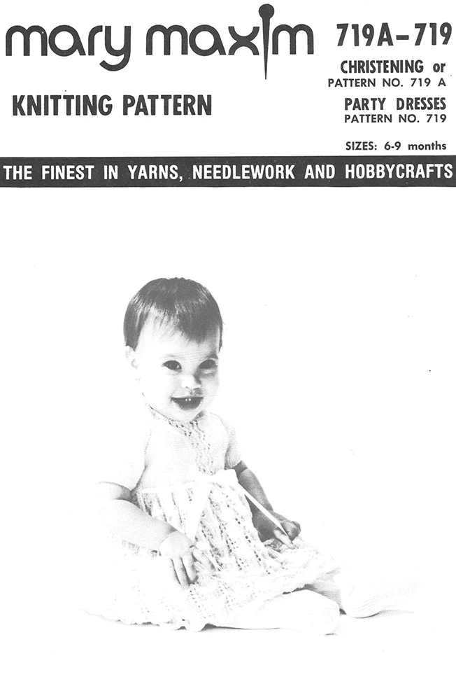 Christening Gown & Party Dress Pattern - Image 4