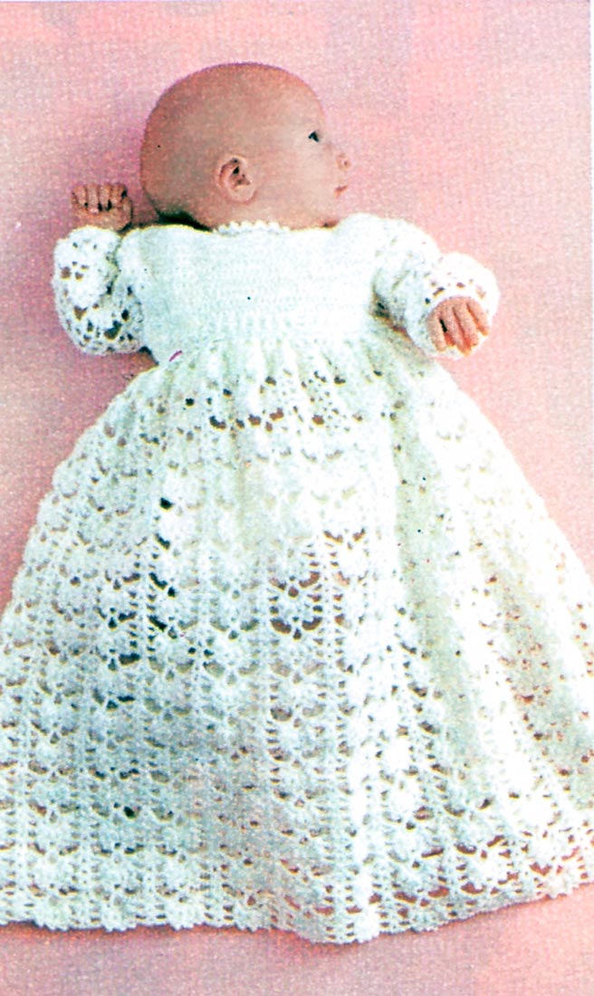 Christening Robe or Short Dress Pattern - Image 2