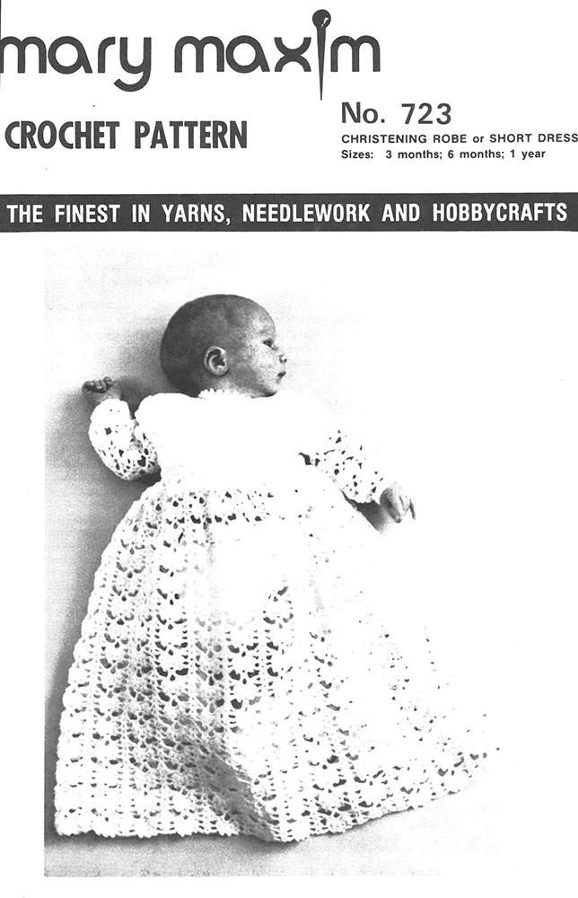 Christening Robe or Short Dress Pattern - Image 3