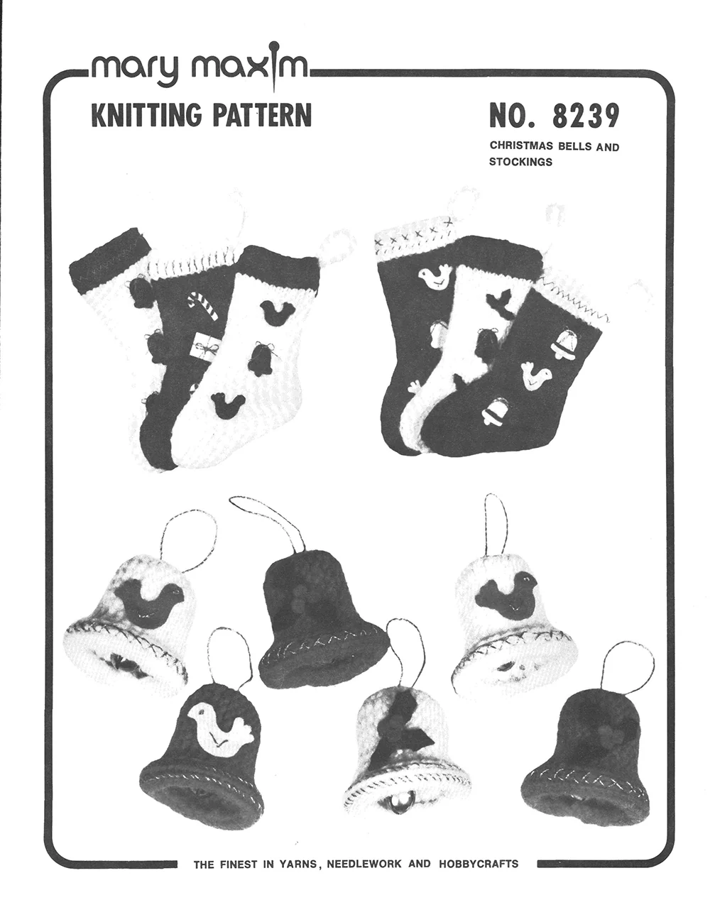 Christmas Bell's & Stockings Pattern - Image 2
