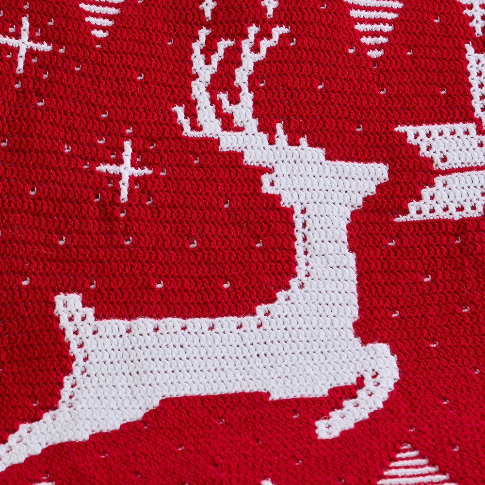 Christmas Joy Mosaic Afghan - Image 3