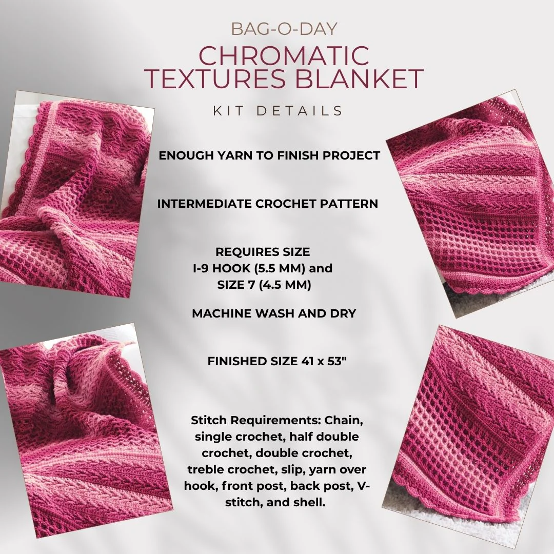 Chromatic Textures Blanket - Image 23