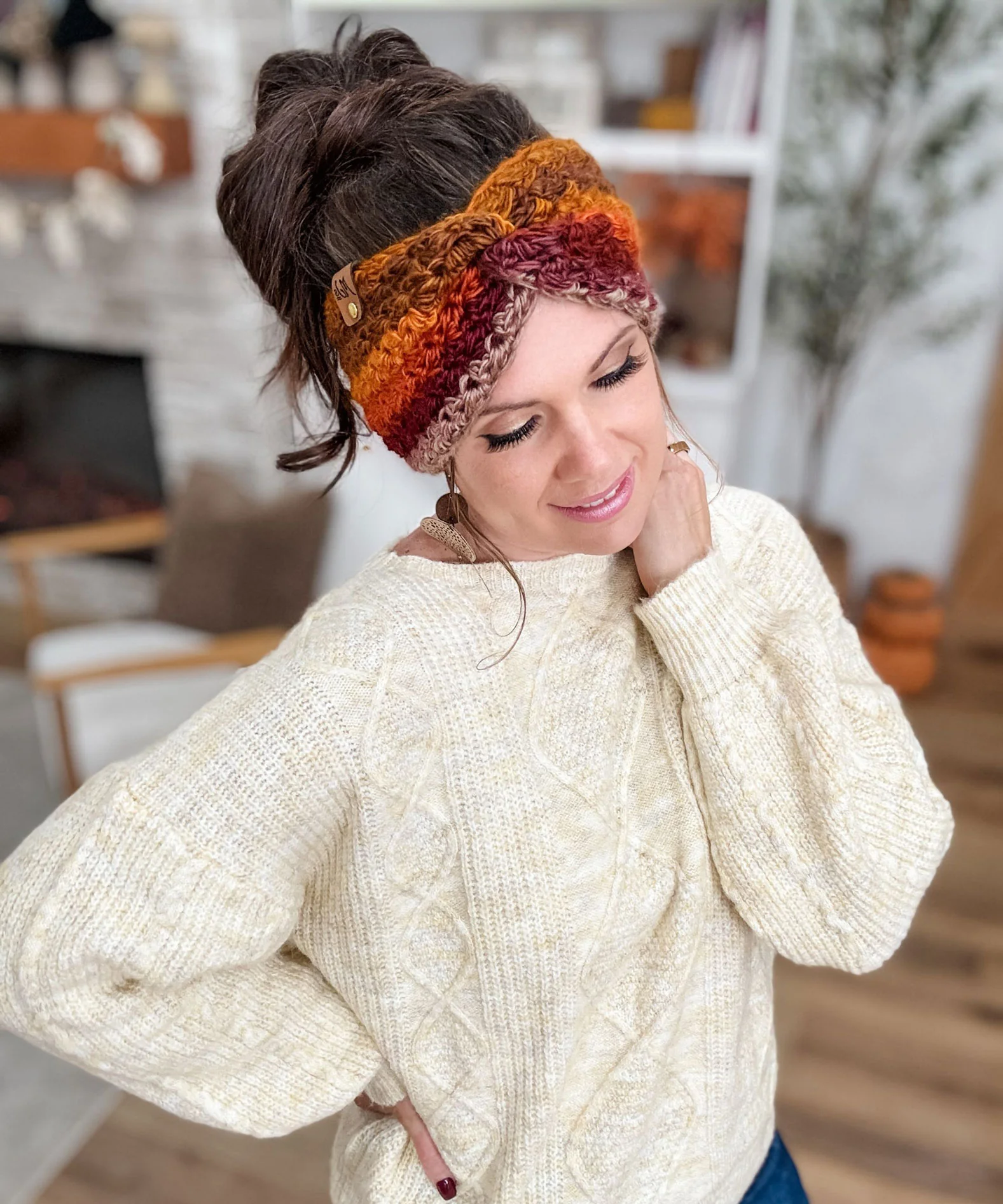 Chunky Suzette Ear Warmer - Image 3