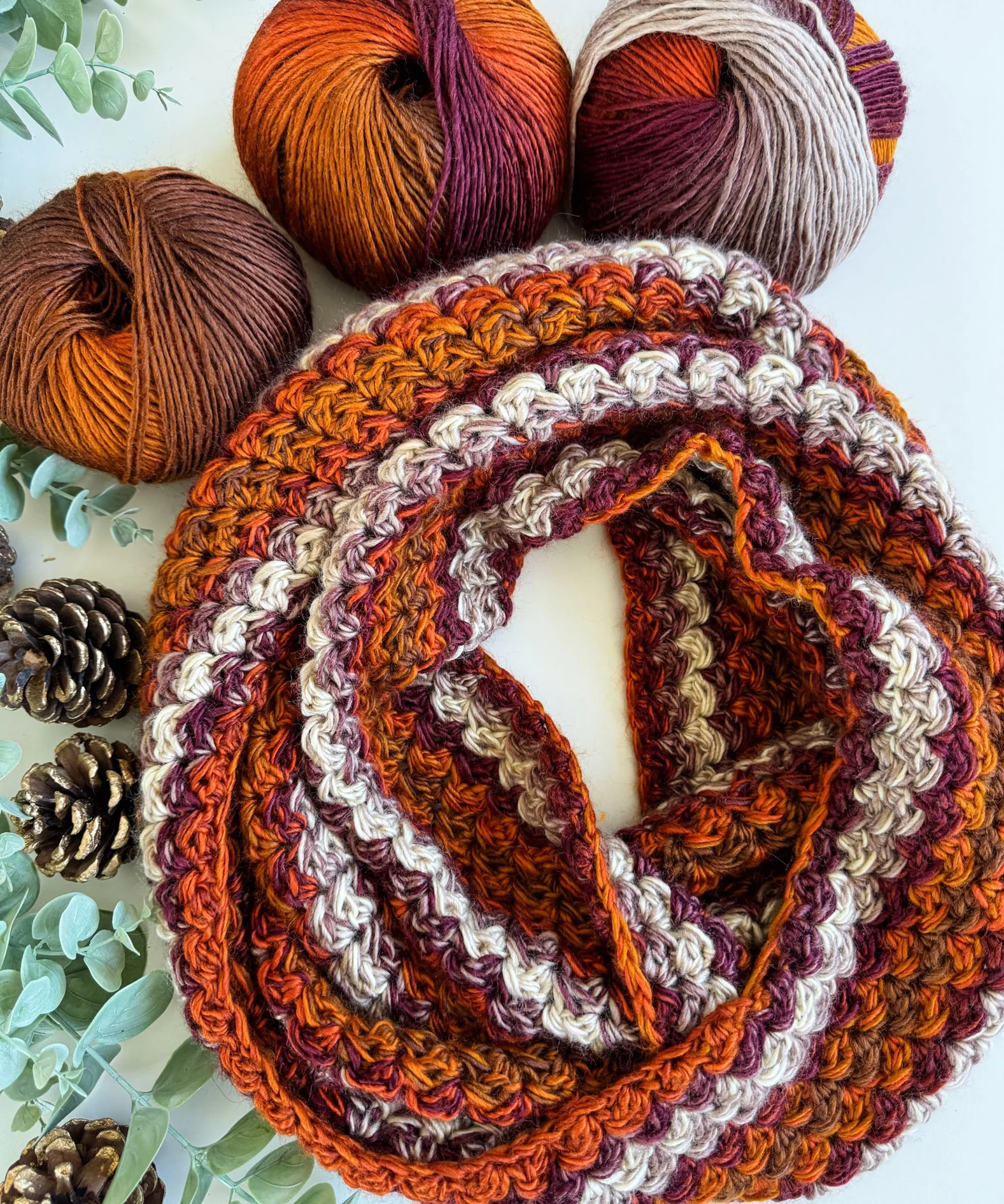 Chunky Suzette Infinity Scarf - Image 6