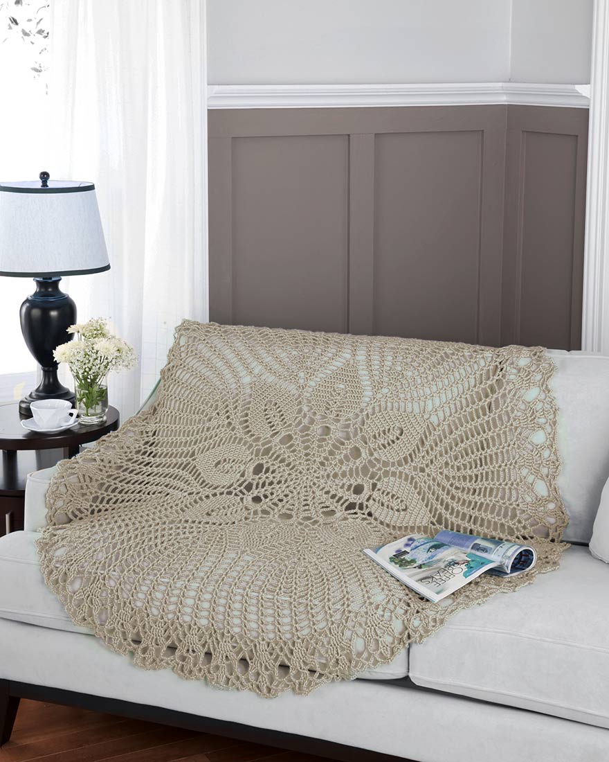 Circular Lace Throw Pattern - Image 2
