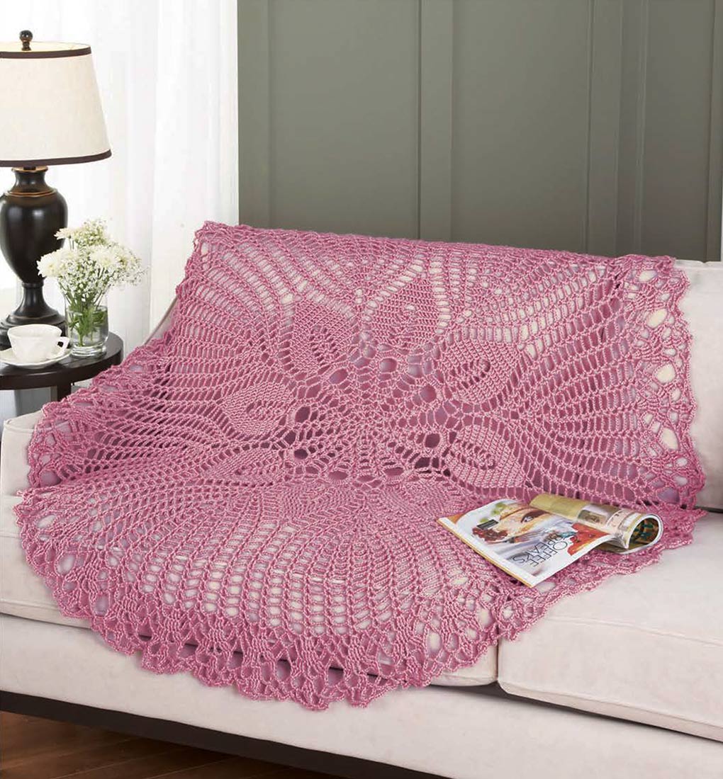 Circular Lace Throw Pattern - Image 3