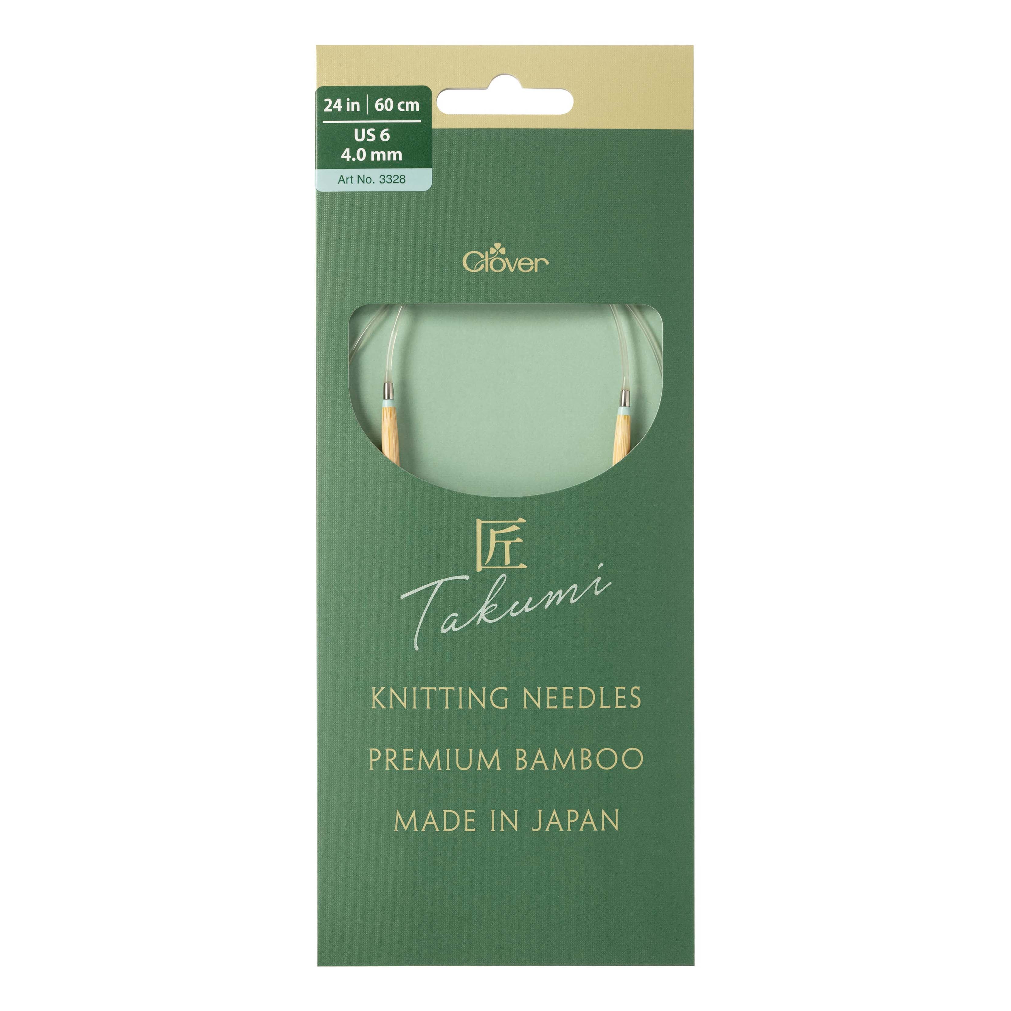 Clover® Pro Takumi 24" (60 cm) Circular Knitting Needles - Image 3