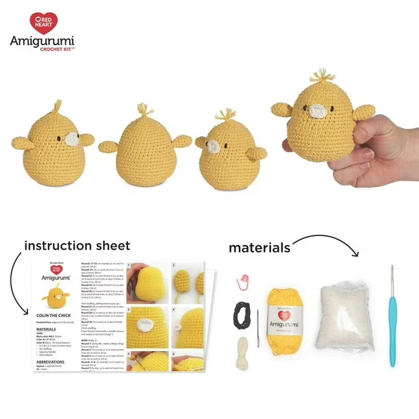 Colin the Chick Amigurumi Kit - Image 3