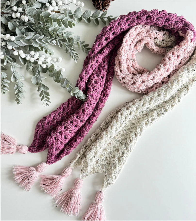 Colour Blocks Granny Scarf - Image 4