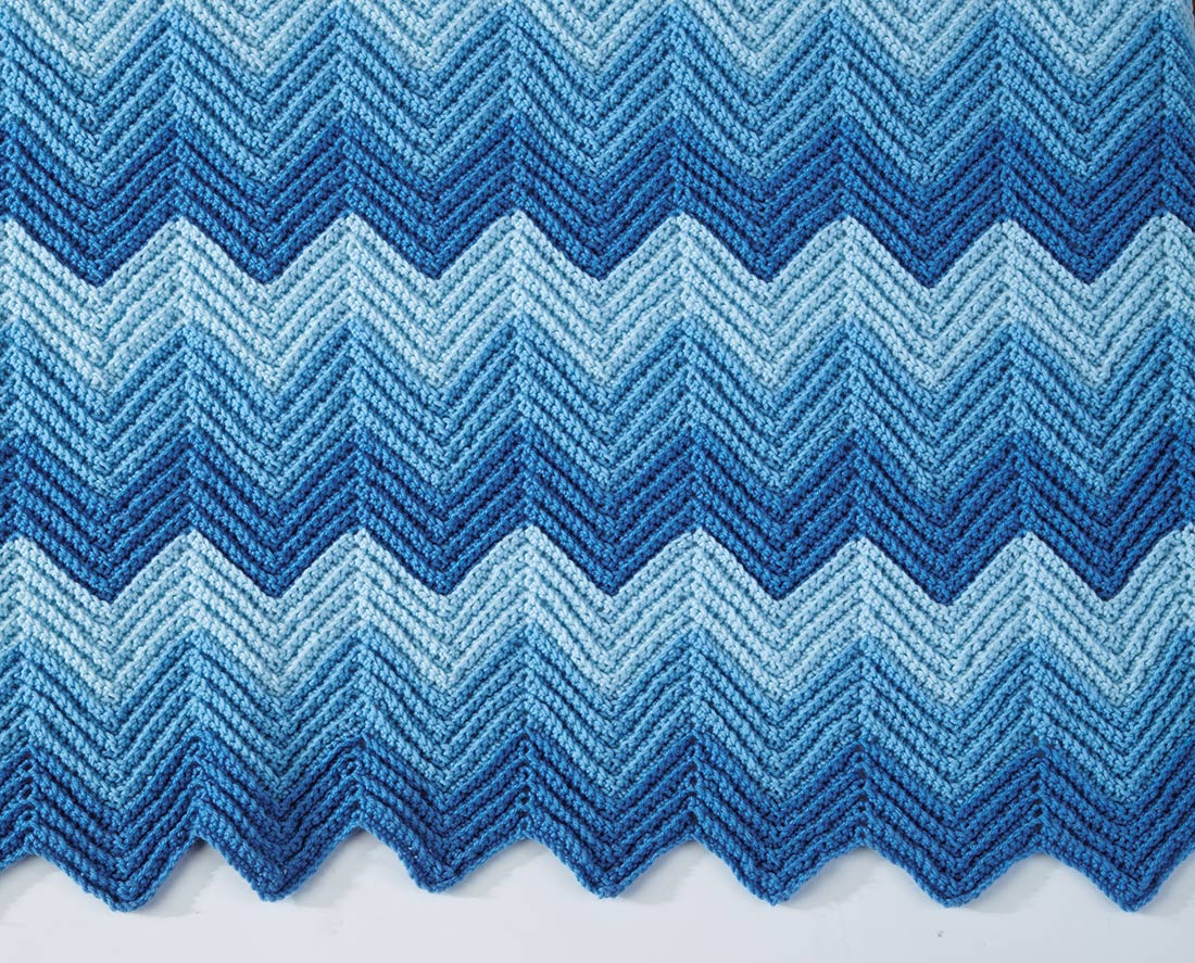 Ripples Galore Throw Pattern - Image 5