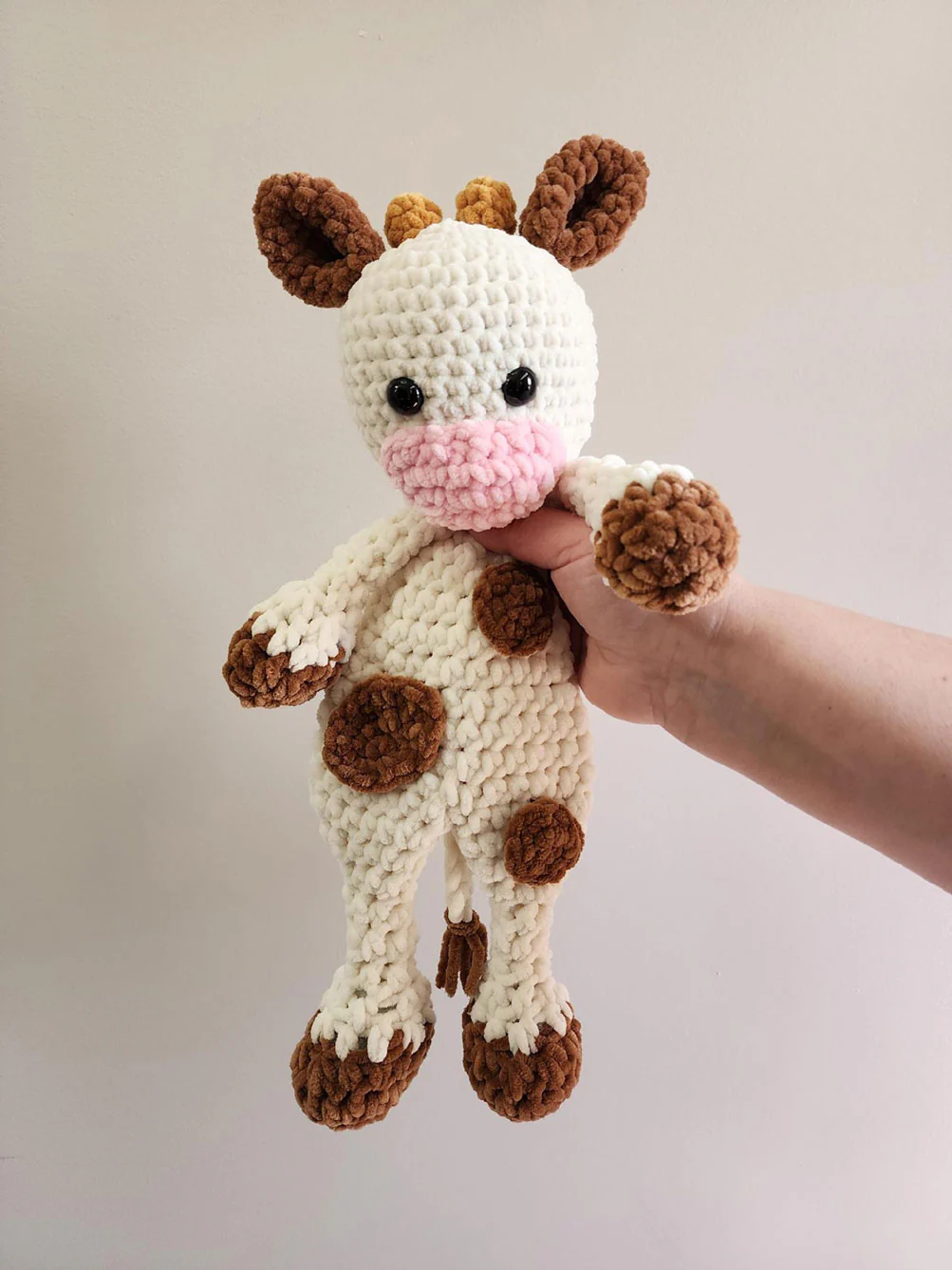 Cow Crochet Snuggler - Image 4