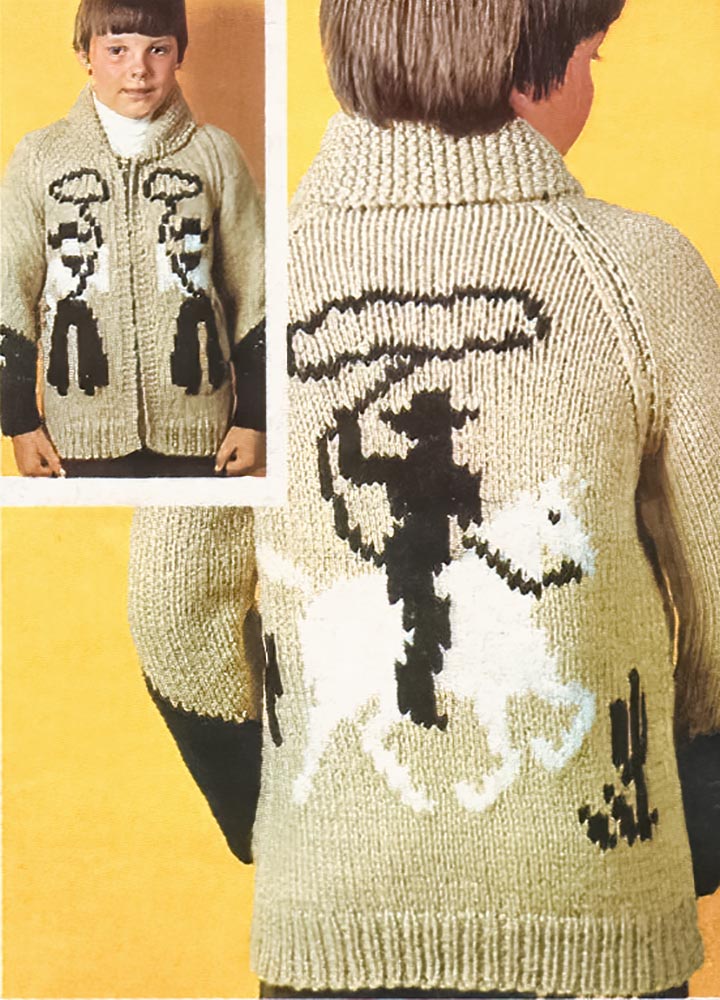 Cowboy Cardigan Pattern - Image 2