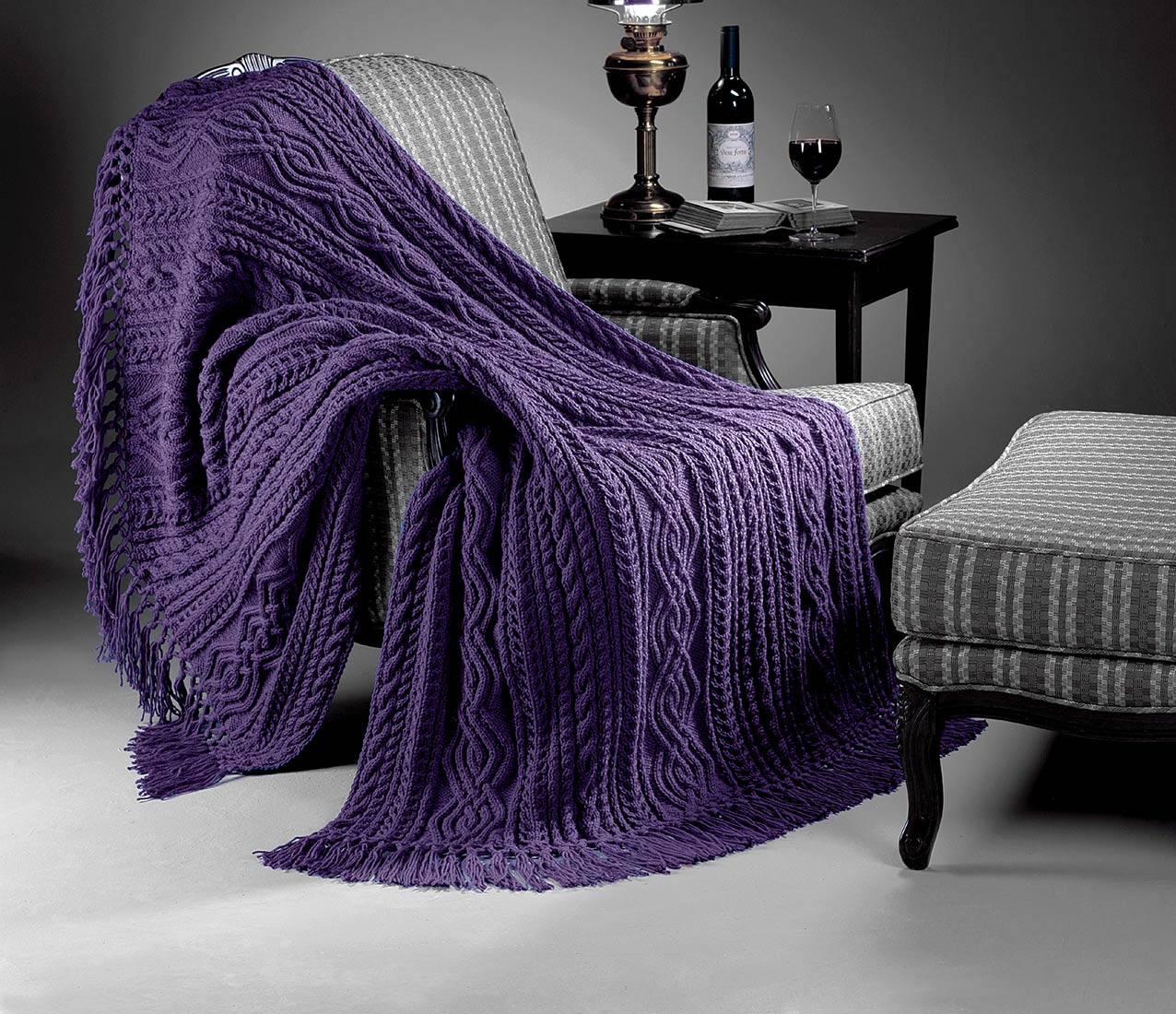 Cozy Cables Afghan Pattern - Image 2